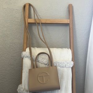 NWOT Small Telfar Cream Bag